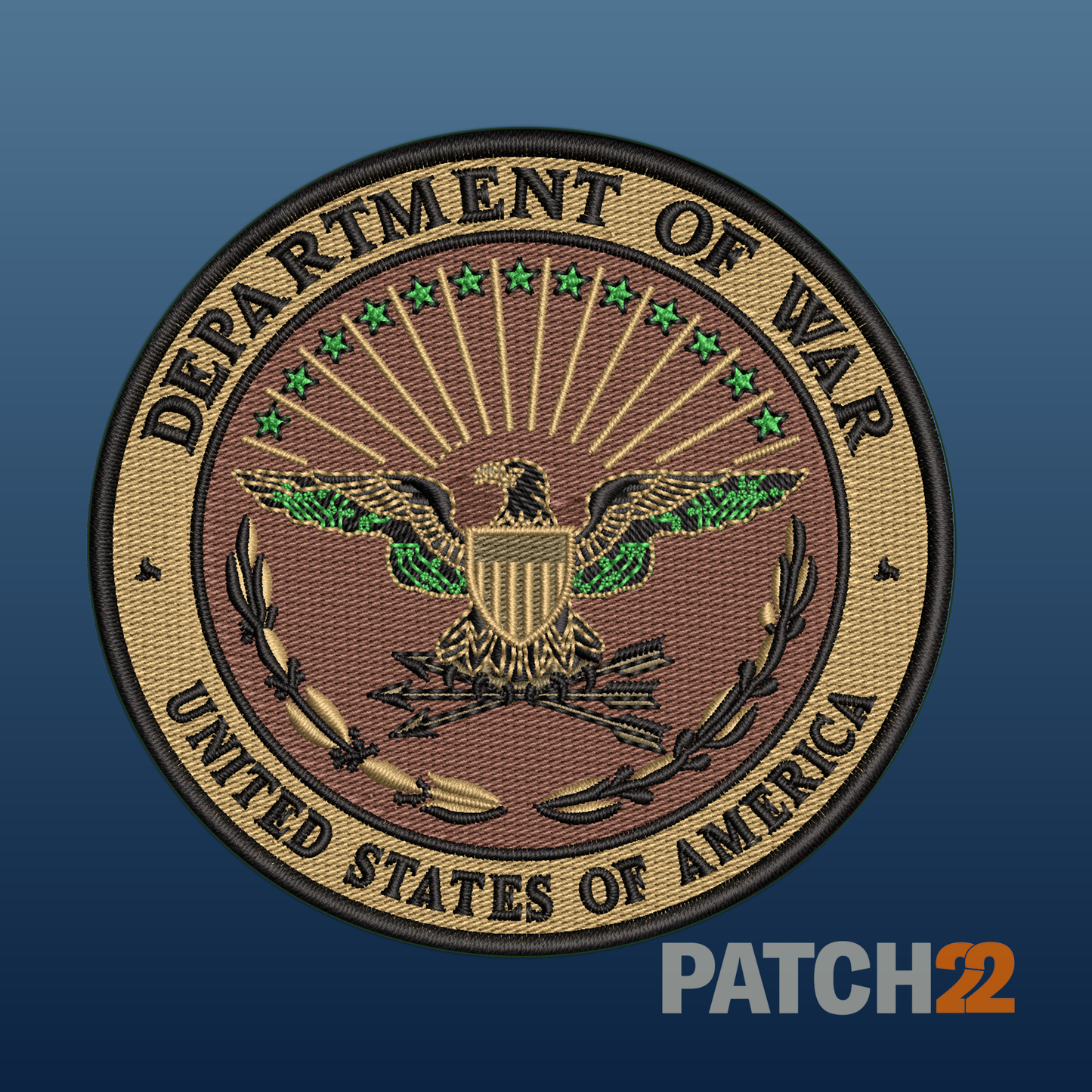 Department of War OCP Morale Patch