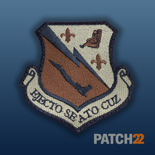 104th FW OCP Embroidered Morale Patch - Ejecto Seato Cuz