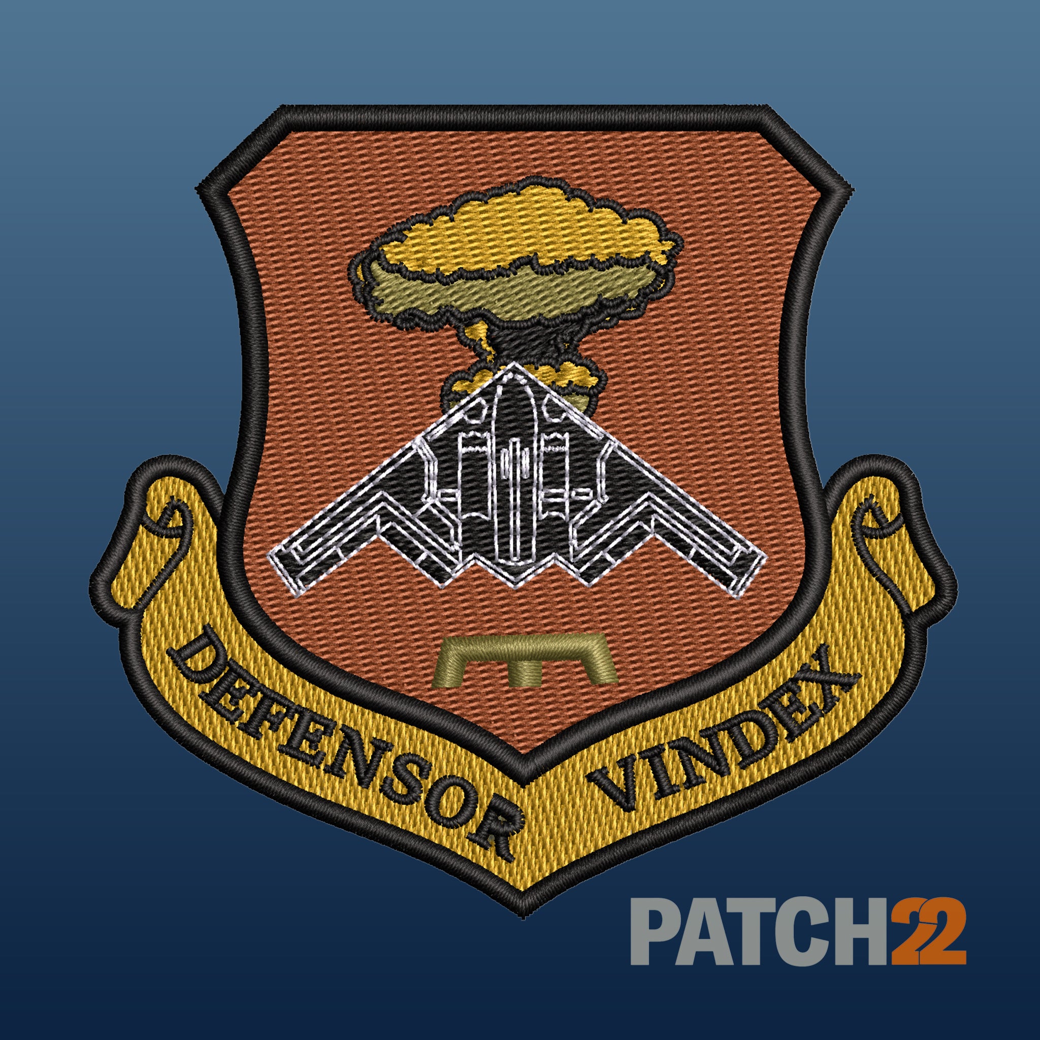 509th Bombardment Wing (DEFENSOR VINDEX) Whiteman AFB – patch22