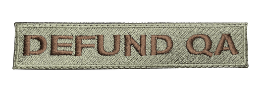 Defund QA patch