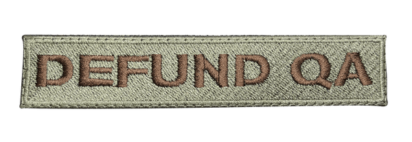 Defund QA patch